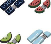 Флешки Gummi на заказ, 32 Гб арт.18930.02