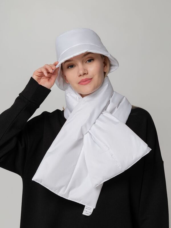 Панама утепленная Shelter, белая арт.14655.60