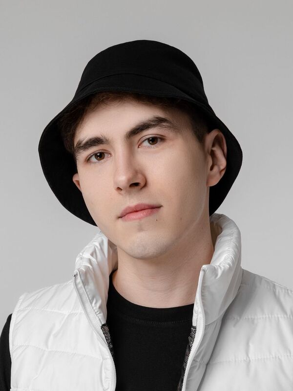 Панама Vento, черная арт.14656.30