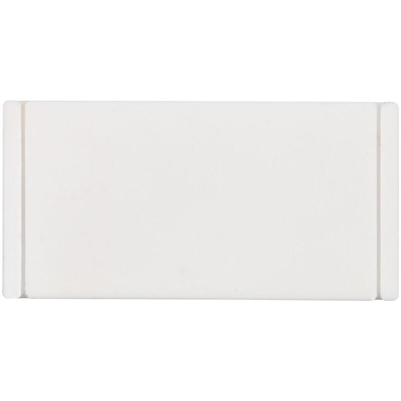 Лейбл из ПВХ Dzeta, XS, белый арт.13916.60