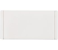 Лейбл из ПВХ Dzeta, XS, белый арт.13916.60