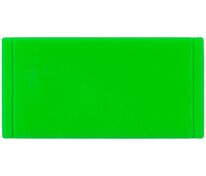 Лейбл из ПВХ Dzeta, XS, зеленый неон арт.13916.94