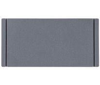 Лейбл из ПВХ Dzeta, XS, серый арт.13916.10