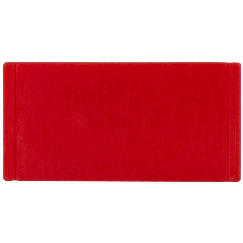 Лейбл из ПВХ Dzeta, XS, красный арт.13916.50