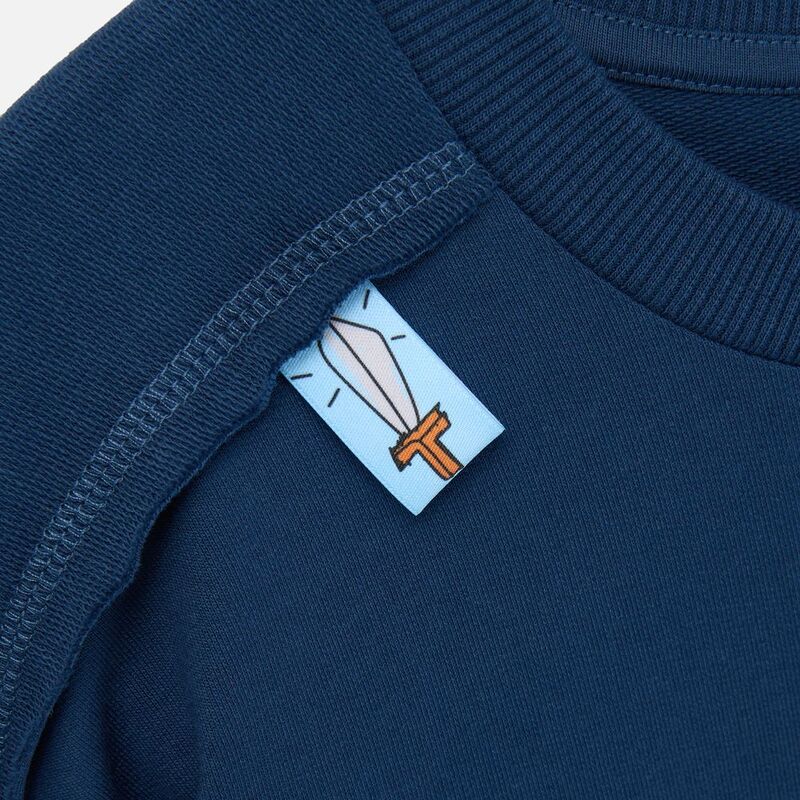 Лейбл тканевый Epsilon, S, белый арт.13940.60