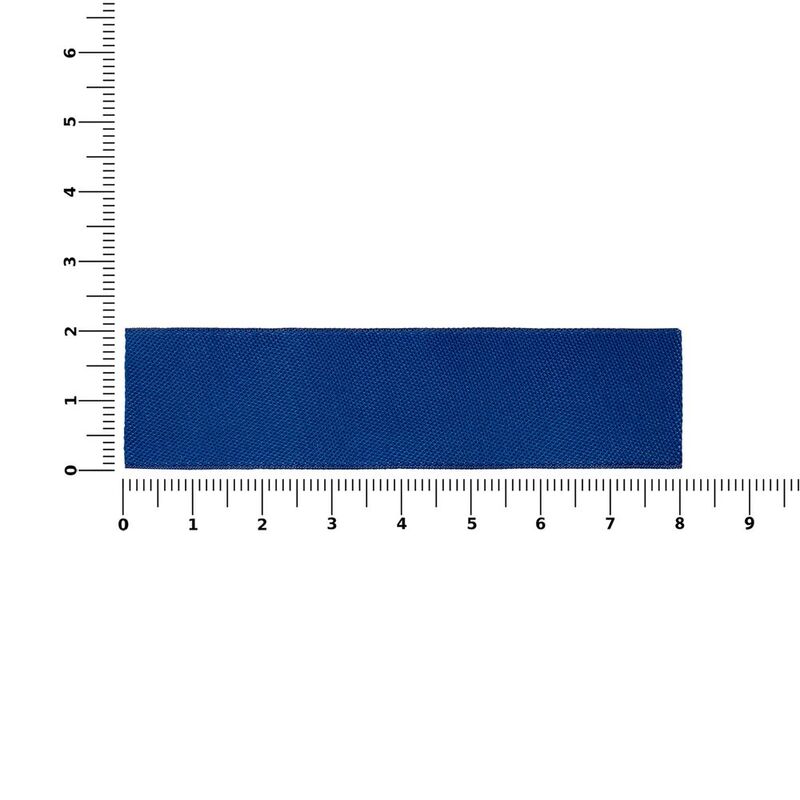Лейбл тканевый Epsilon, S, синий арт.13940.44