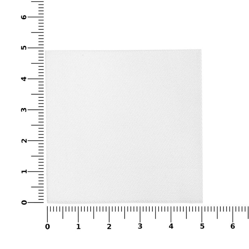 Лейбл тканевый Epsilon, L, белый арт.13942.60