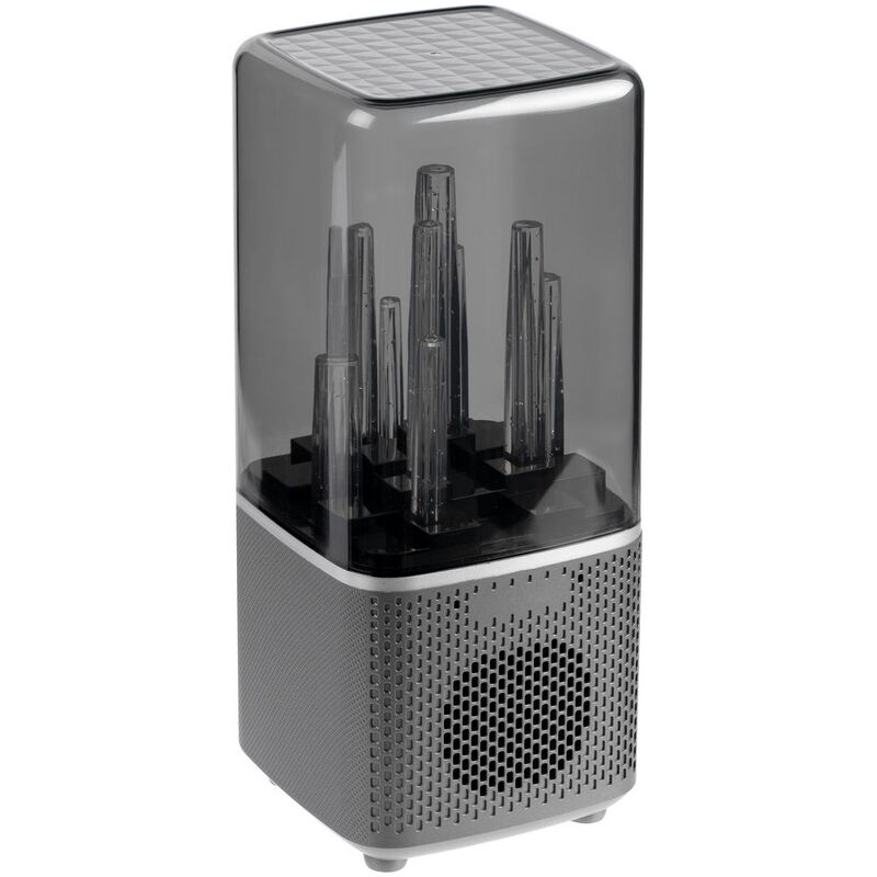 Беспроводная колонка с подсветкой citySound, черная арт.13930.30