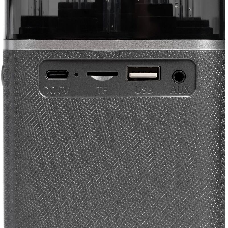 Беспроводная колонка с подсветкой citySound, черная арт.13930.30