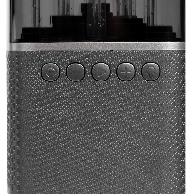 Беспроводная колонка с подсветкой citySound, черная арт.13930.30