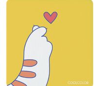 Зеркало Lovepaw, квадратное арт.71610.61