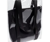 Шопер Clarity с черным органайзером, прозрачный арт.14023.30