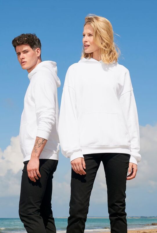 Худи унисекс Connor, белое арт.03813102