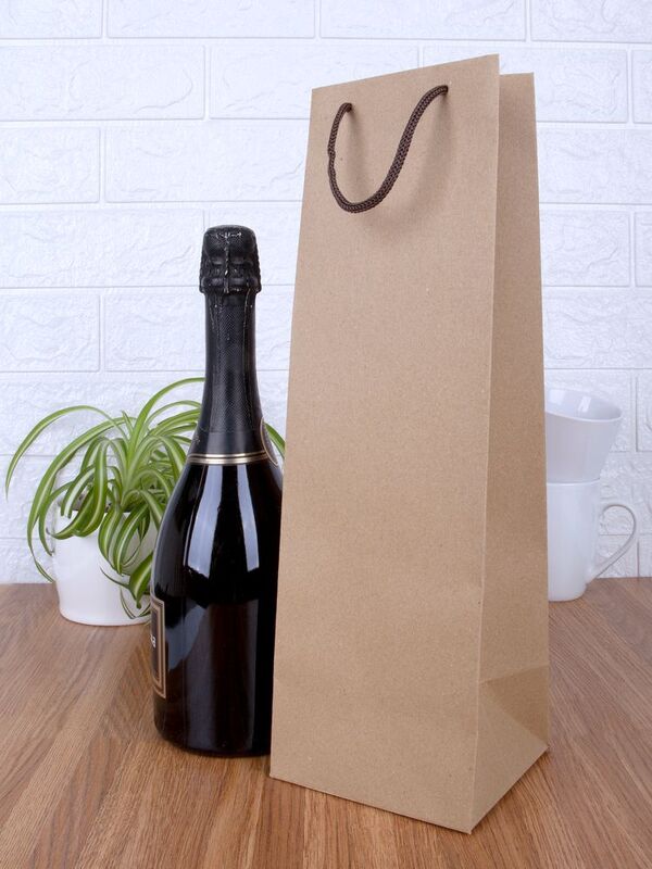 Пакет под бутылку Vindemia, крафт арт.75556.00