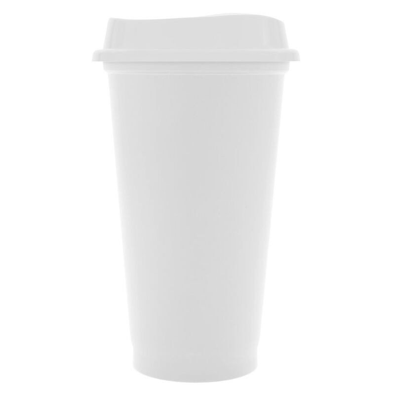 Стакан с крышкой Color Cap White, белый арт.20997.60