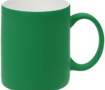 Кружка Promo Soft с покрытием софт-тач, зеленая арт.14654.90