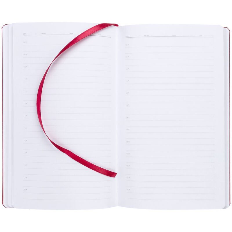 Ежедневник Nova, недатированный, красный арт.15566.50