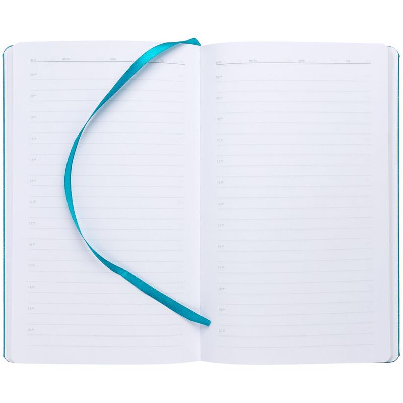 Ежедневник Nova, недатированный, бирюзовый арт.15566.49