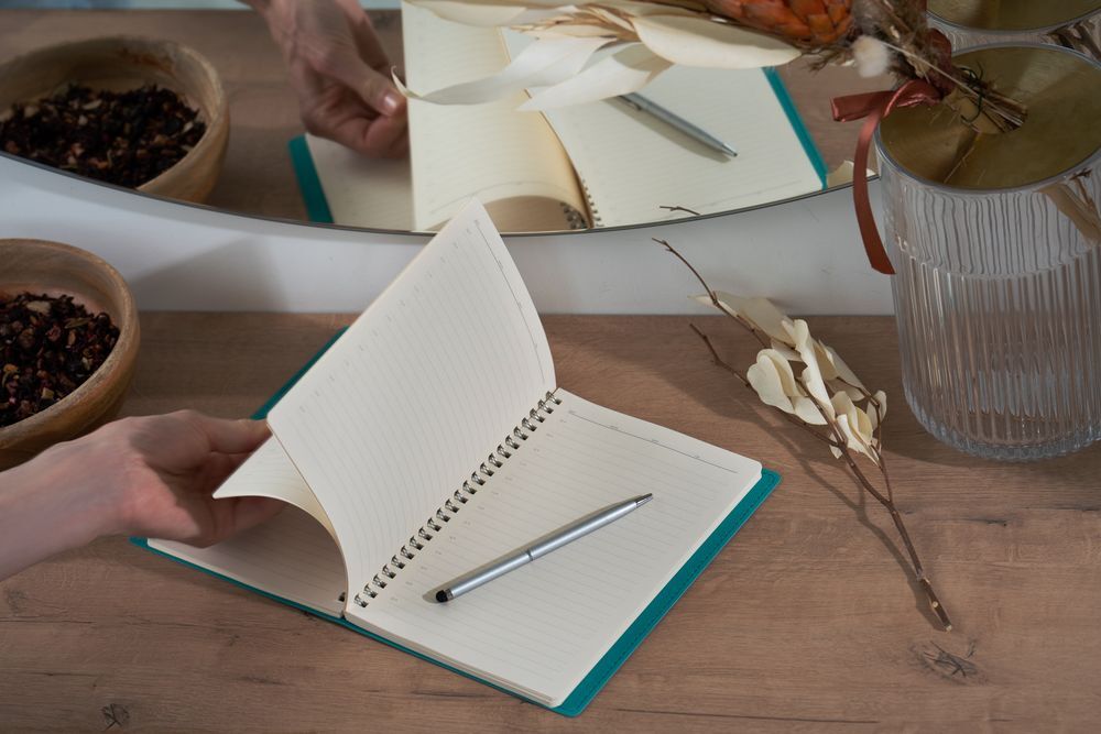 Ежедневник Spring Shall, недатированный, синий арт.15215.40