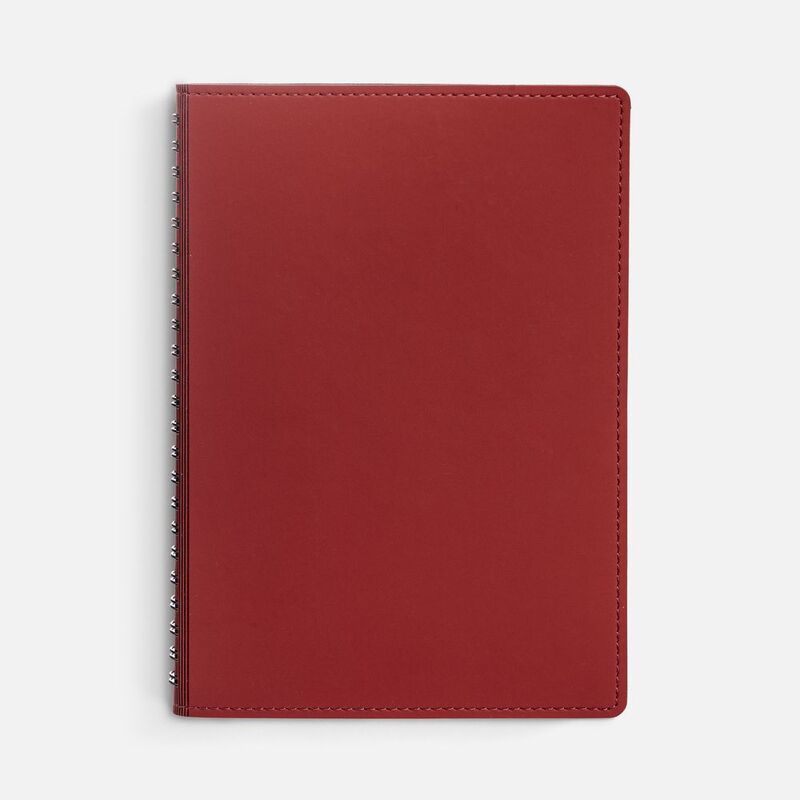 Ежедневник Spring Shall, недатированный, красный арт.15215.50