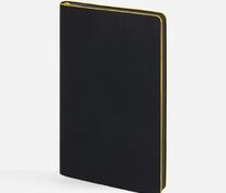 Ежедневник Trait, недатированный, черный с желтым арт.14097.38