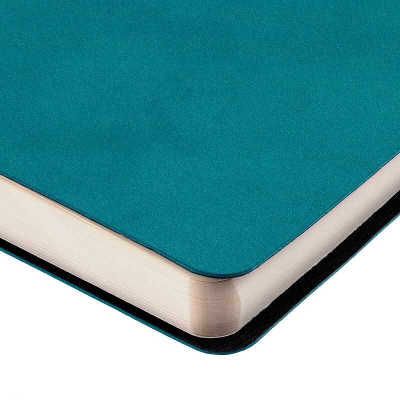 Ежедневник Nubuk, недатированный, бирюзовый арт.15014.49