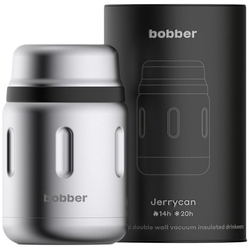 Термос для еды Jerrycan 700, вакуумный, стальной матовый арт.14703.11