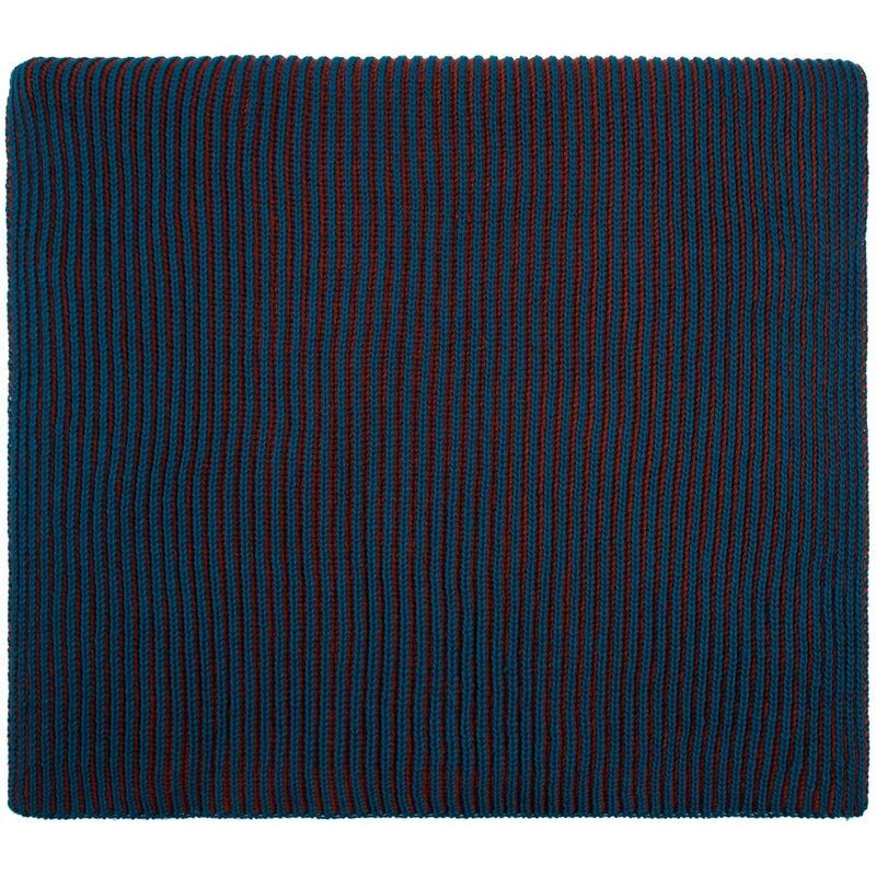 Шарф Nobilis, бирюзовый с терракотовым арт.19091.98