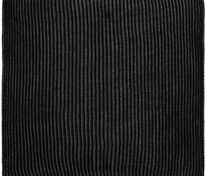 Шарф Nobilis, черный с серым меланжем арт.19091.31