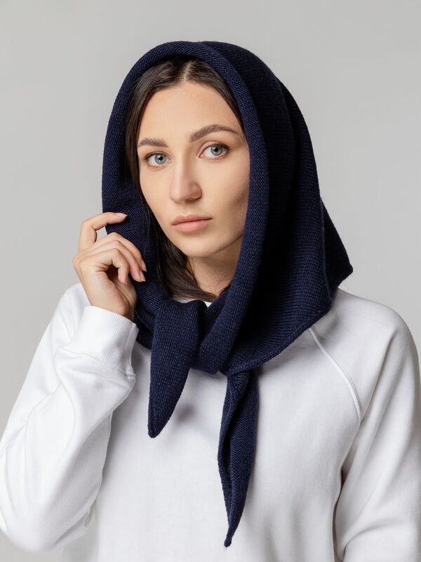 Косынка Dalia, темно-синяя арт.18088.43