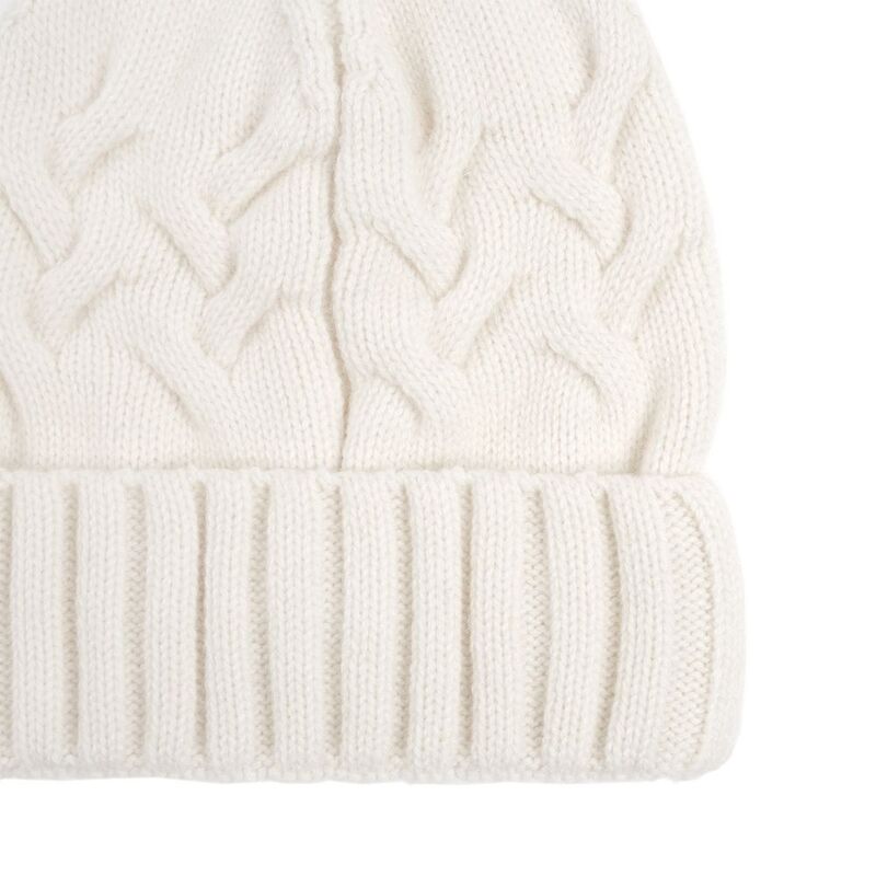 Шапка Loren, молочно-белая (ванильная) арт.18077.60