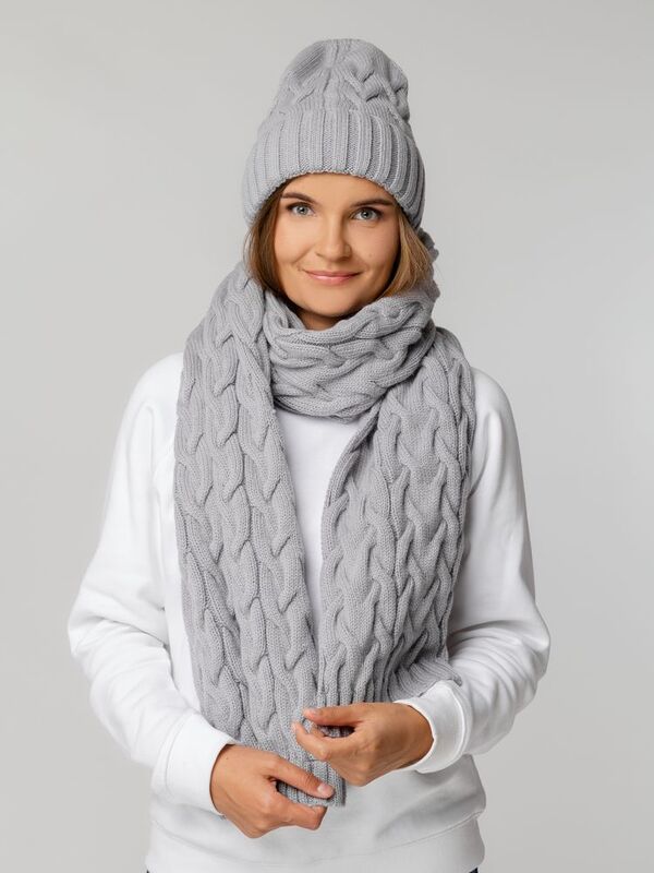 Шапка Loren, серая арт.18077.10