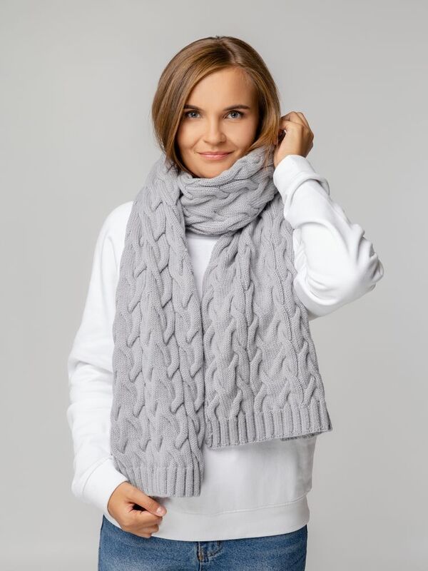 Шарф Loren, серый арт.18078.10