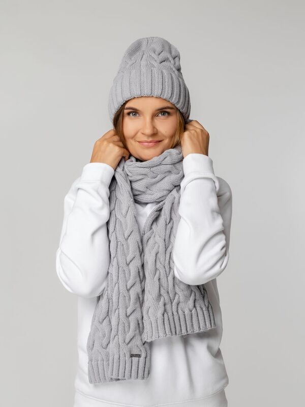 Шарф Loren, серый арт.18078.10