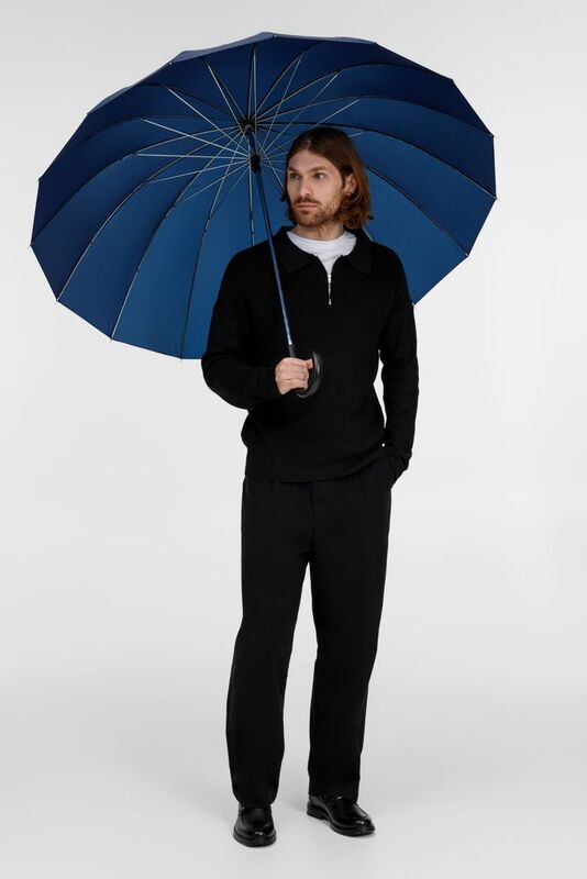 Зонт-трость Hit Golf, темно-синий арт.15035.43