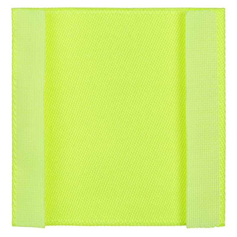 Лейбл тканевый Epsilon, L, желтый неон арт.13942.89