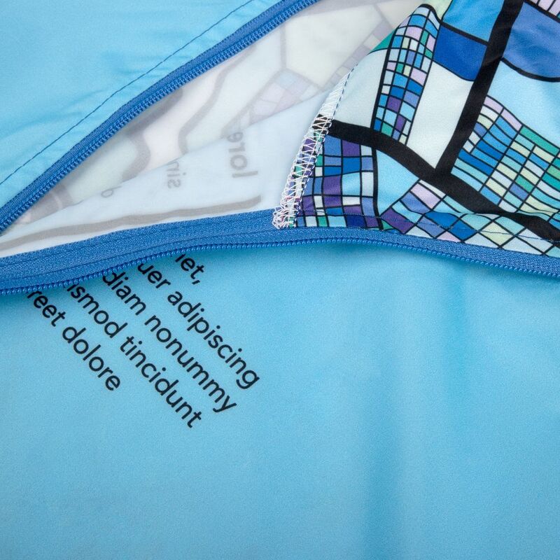 Дождевик-пончо AquaStop взрослый на заказ, разноцветный, единый размер арт.18955.01