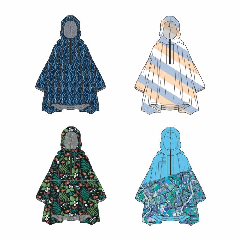 Дождевик-пончо AquaStop взрослый на заказ, разноцветный, единый размер арт.18955.01