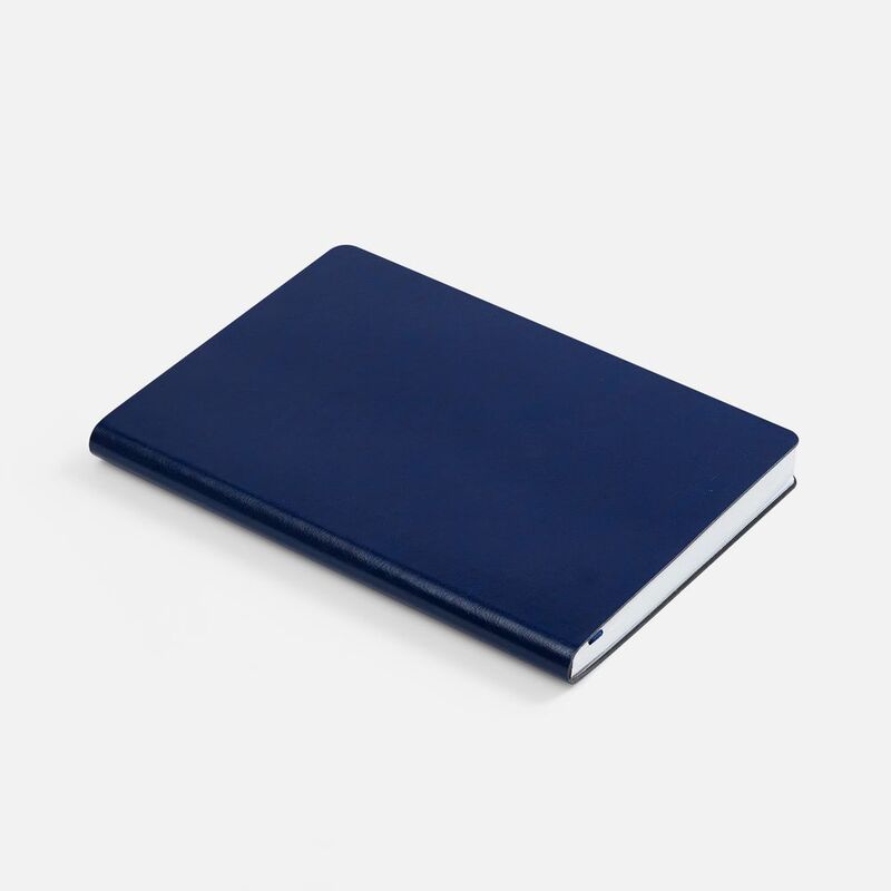 Ежедневник Nebraska Flex, недатированный, синий с серебром арт.22008.41