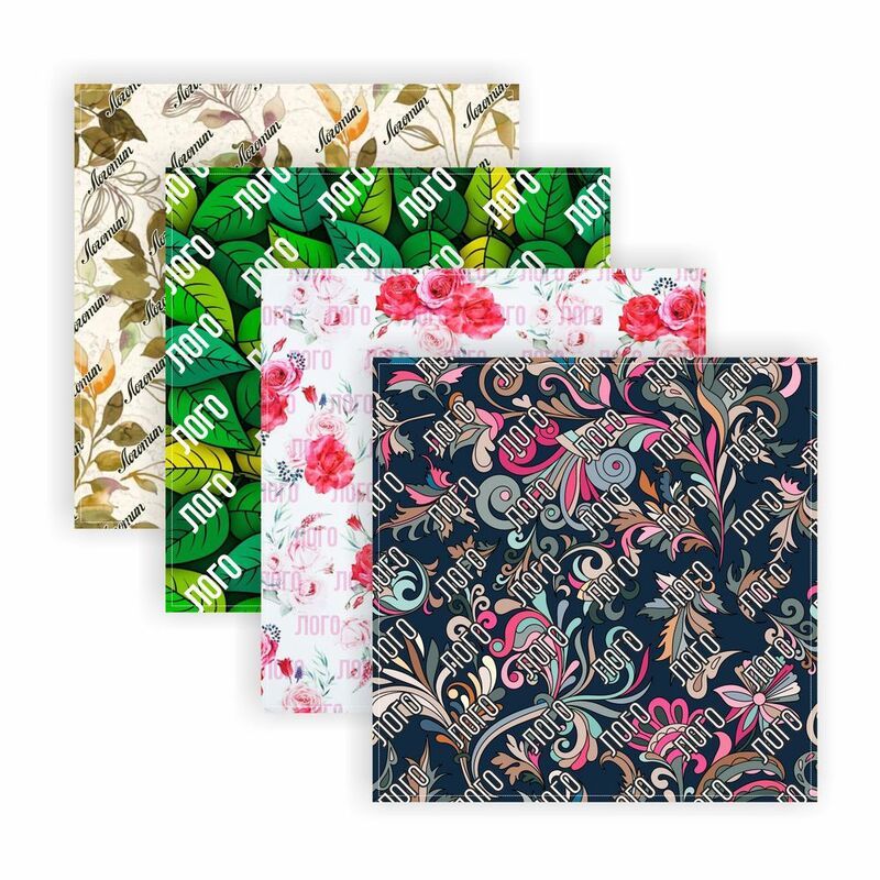 Платок с печатью на заказ ColorSharm, M арт.18927.02