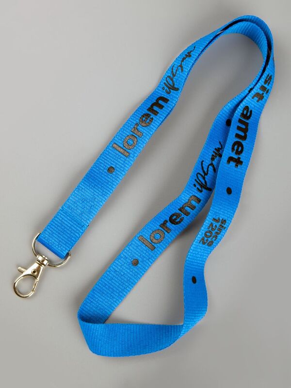 Лента для бейджа с печатью SilkPrint на заказ арт.18952.01