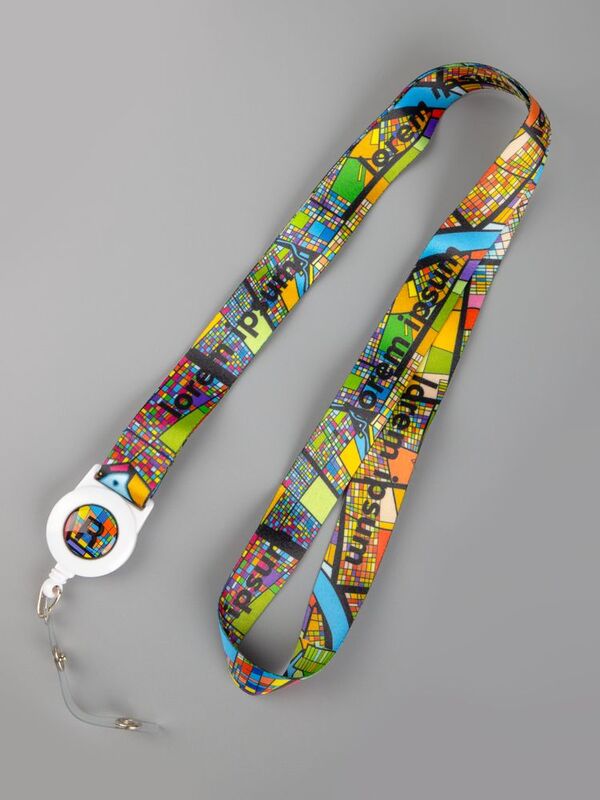 Лента для бейджа с ретрактором TapePrint на заказ арт.18953.01