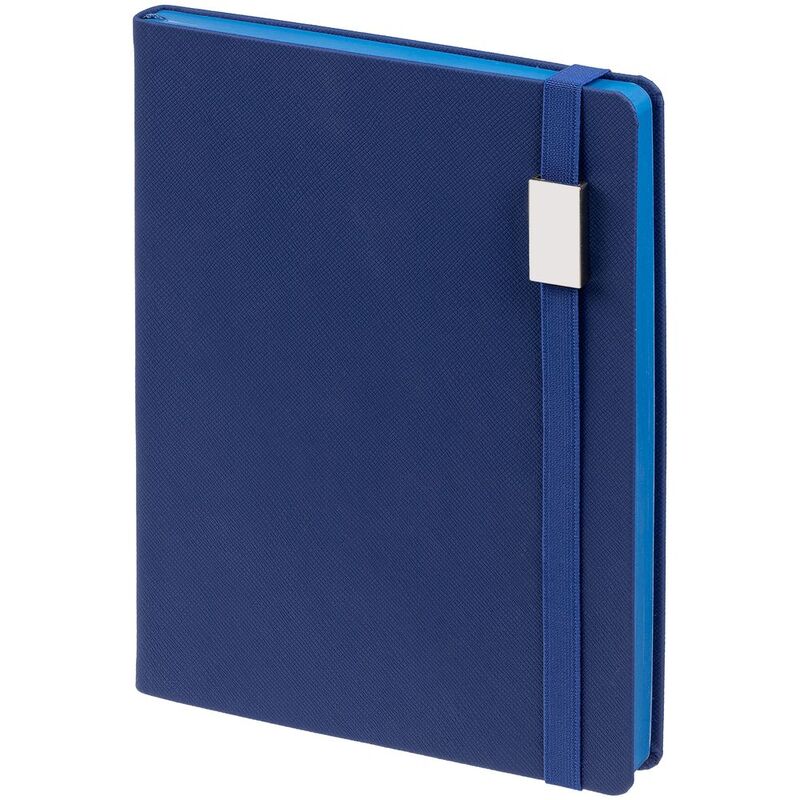 Ежедневник Must Metal, датированный, синий арт.14298.40