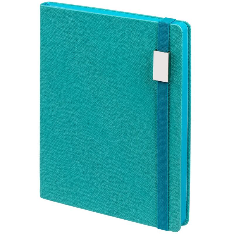 Ежедневник Must Metal, датированный, бирюзовый арт.14298.49