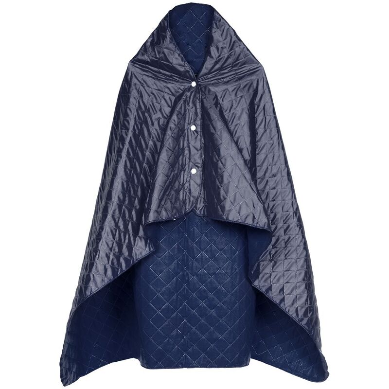Плед-пончо для пикника SnapCoat, синий арт.14251.40