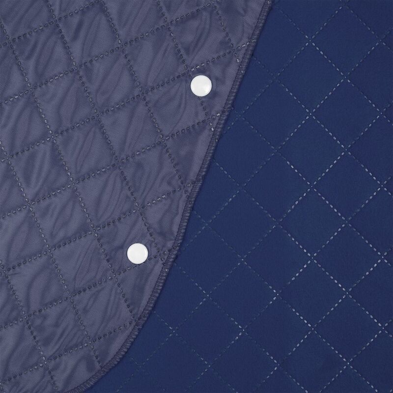 Плед-пончо для пикника SnapCoat, синий арт.14251.40