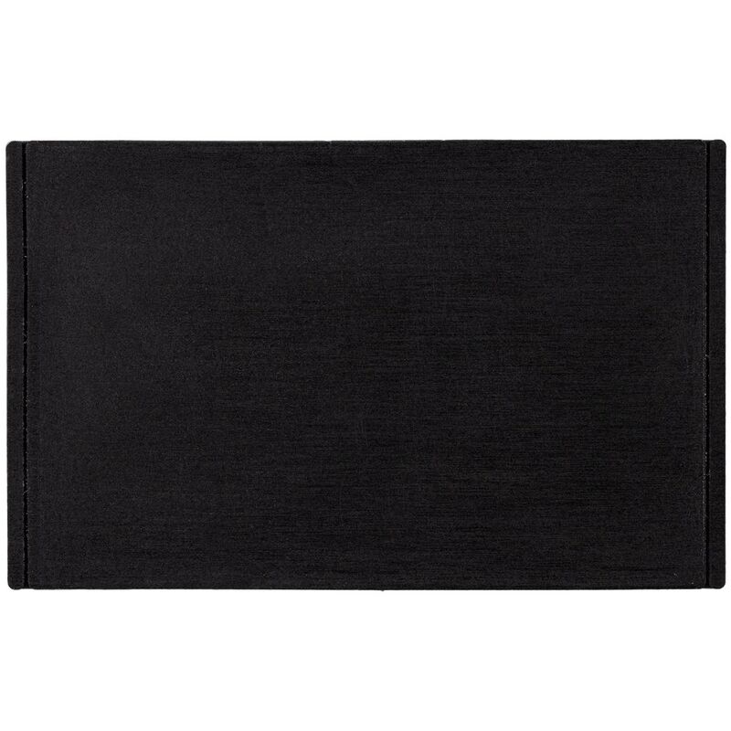 Лейбл из ПВХ Dzeta, ХL, черный арт.15355.30