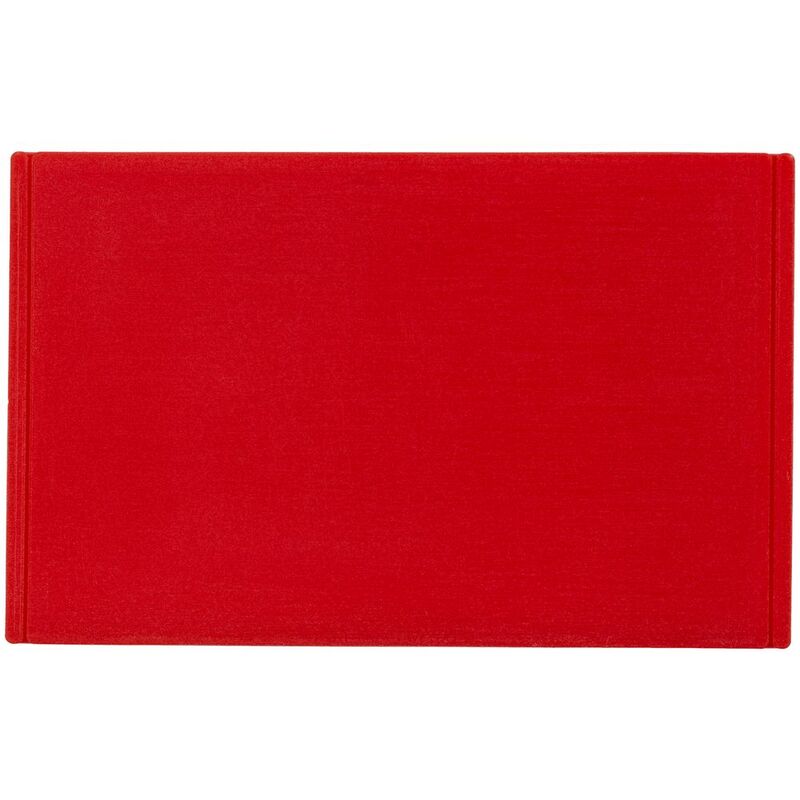 Лейбл из ПВХ Dzeta, ХL, красный арт.15355.50