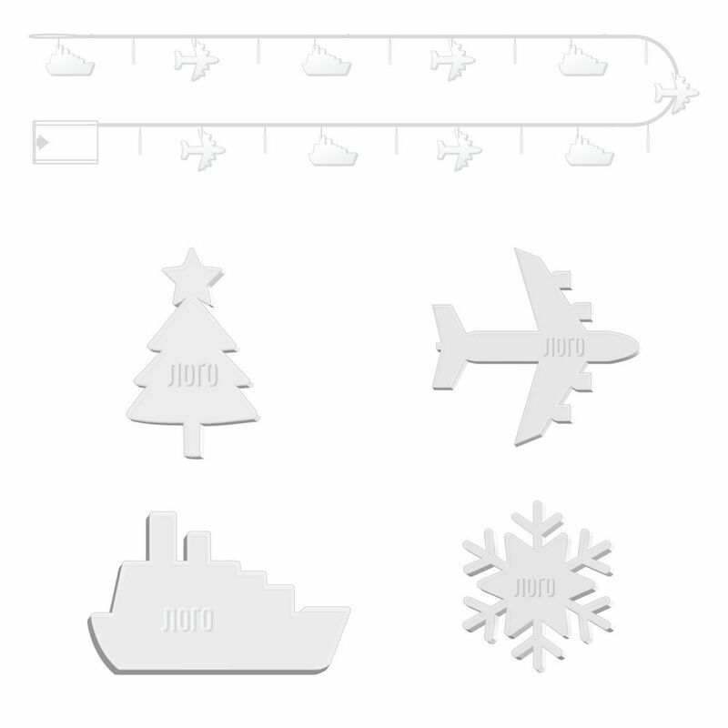 Гирлянда с индивидуальными фигурками AcryLED на заказ арт.18962.01