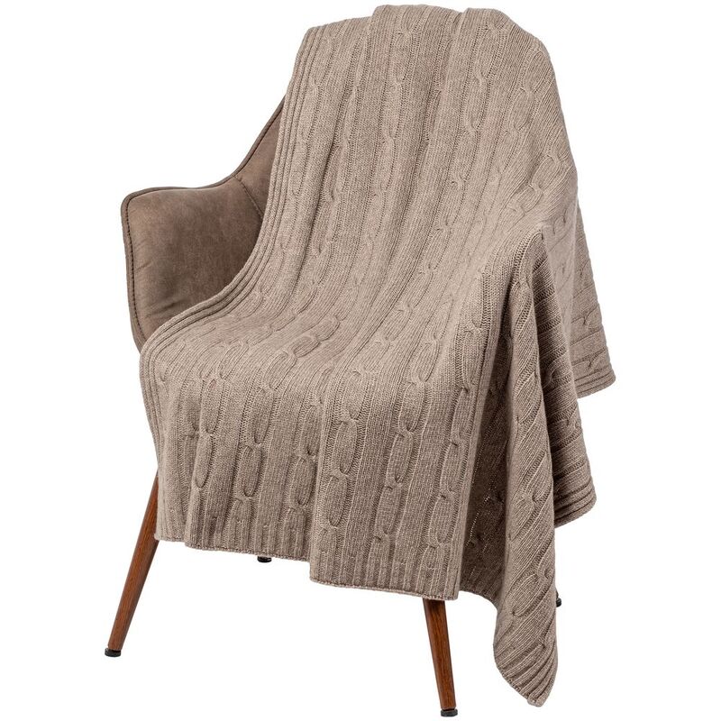 Плед Auray, бежевый арт.20022.16